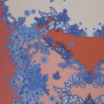 Lacey Daisy - coral blue